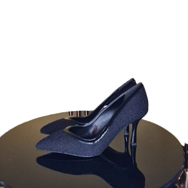 black elegant shoes